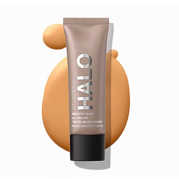 ⚡️ 3/$15 | NEW Smashbox Halo Healthy Glow Tinted Moisturizer Tan Dark 7ml/0.24oz - Picture 1 of 5